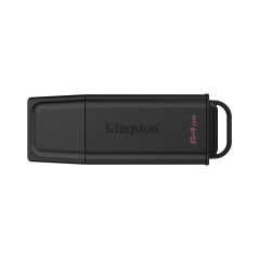 Kingston Technology DataTraveler Exodia 64GB USB Stick - Hurtig & Pladsbesparende, Sort - Varenr. 0740617353679