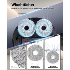 Roborock QV 35A/QV 35S tilbehørssæt, 27 dele – kompatibelt tilbehør