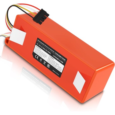Roborock S5/S6/S7 batteri 14,4V 6500mAh – kompatibelt tilbehør