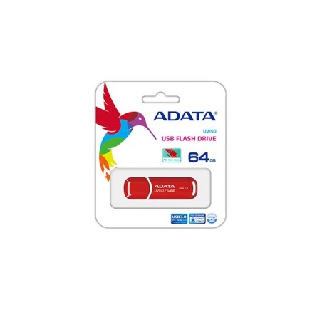 ADATA DashDrive UV150 64GB USB 3.0 USB stick Rød