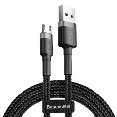 Baseus Cafule USB-A til Micro USB Kabel 1m Sort