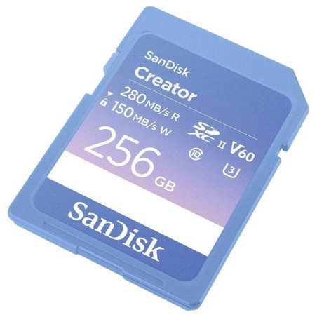 SanDisk Creator SDXC UHS-II Memory Card 256GB 280MB/s