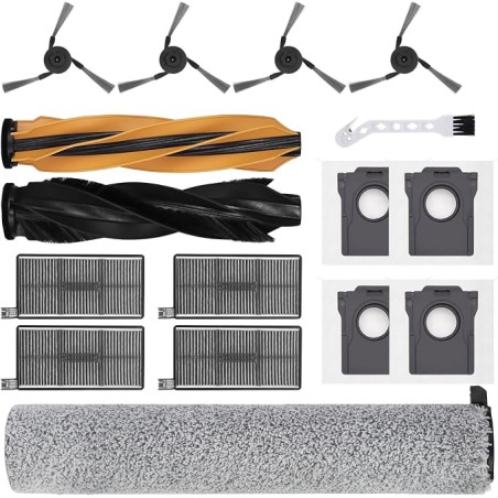 Dreame Aqua10 Ultra Roller Complete Tilbehørssæt (13 dele) – kompatibelt tilbehør