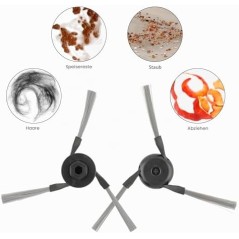Dreame X50/X40 Ultra Sidebørster (10 stk.) – kompatibelt tilbehør