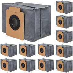 Eufy X8 Pro / X10 Pro Omni Støvposer 12-pak – kompatibelt tilbehør