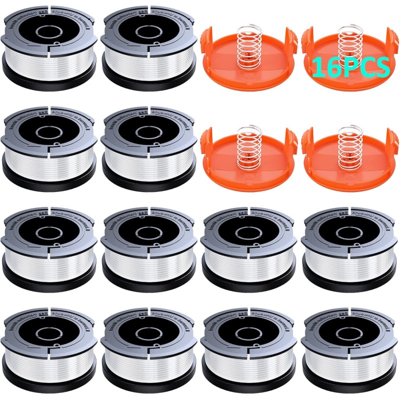 Black+Decker trimmerspoler 12-pak – kompatibelt tilbehør