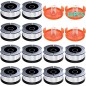 Black+Decker trimmerspoler 12-pak – kompatibelt tilbehør