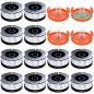 Black+Decker trimmerspoler 12-pak – kompatibelt tilbehør