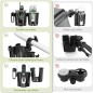 KDD 3-in-1 Cup & Phone Holder for Stroller – 360° KDD 3-in-1 Cup & Phone Holder for Stroller – 360°