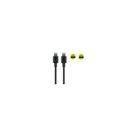 Goobay USB Type-C Kabel 1m - Sort | Hurtig Opladning & Dataoverførsel - Varenr. 4040849663185
