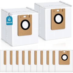 Dreame D10/D10s/Z10 Pro/L10 støvposer, 12 stk. – kompatibelt tilbehør