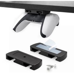 PlayStation Controller Desk Mount, 2-Pack – Compatible Accessory