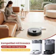 ECOVACS Deebot T30C Omni tilbehørssæt, 23 dele – kompatibelt tilbehør