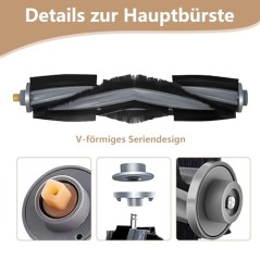 ECOVACS Tilbehørssæt 26 dele til Deebot X1/X1 Plus – kompatibelt tilbehør