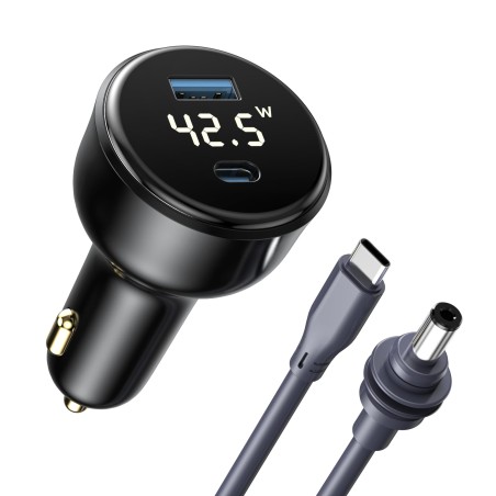 Starlink Mini Biladapter 100W, 3 m Kabel USB-C/USB-A – kompatibelt tilbehør