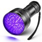 Lepro UV-lommelygte sort lys, 395nm med 51 LED'er Lepro UV-lommelygte sort lys, 395nm med 51 LED'er