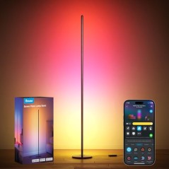 Govee RGBIC WiFi-gulvlampe med app- og stemmestyring, 16 mio. farver