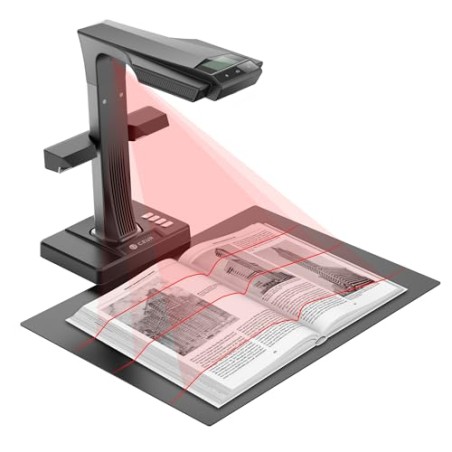 CZUR ET24 Pro 24MP bogscanner med HDMI og OCR