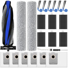 Ecovacs 23-dels tilbehørssæt til DEEBOT T90 PRO Omni/T90 Omni/X12/X9S PRO Omni – kompatibelt tilbehør