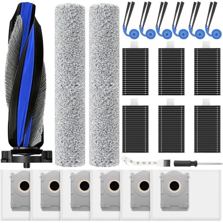 Ecovacs 23-dels tilbehørssæt til DEEBOT T90 PRO Omni/T90 Omni/X12/X9S PRO Omni – kompatibelt tilbehør