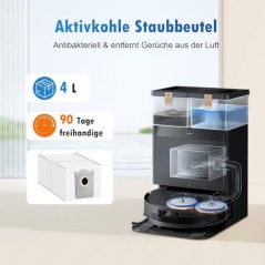 Ecovacs 25-dels tilbehørssæt til DEEBOT T50 Pro Omni Gen2/T50 Omni/PRO Omni – kompatibelt tilbehør