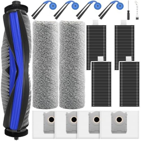Ecovacs 17-dels tilbehørssæt til DEEBOT X9 PRO Omni/X11 PRO Omni/T80S Omni – kompatibelt tilbehør