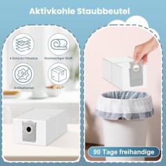 Ecovacs 17-dels tilbehørssæt til DEEBOT X9 PRO Omni/X11 PRO Omni/T80S Omni – kompatibelt tilbehør