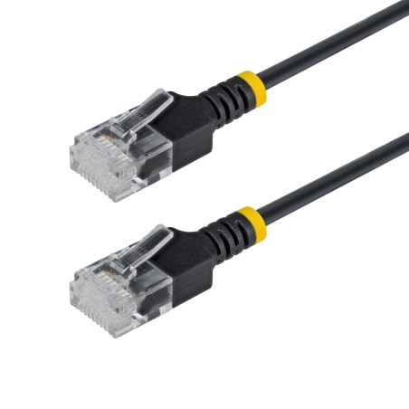 StarTech.com 3M Black Ultra Slim Cat6A