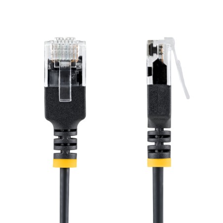 StarTech.com 2M Black Ultra Slim Cat6A