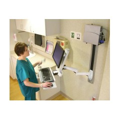 Ergotron 200 SERIES COMBO ARM WHITE