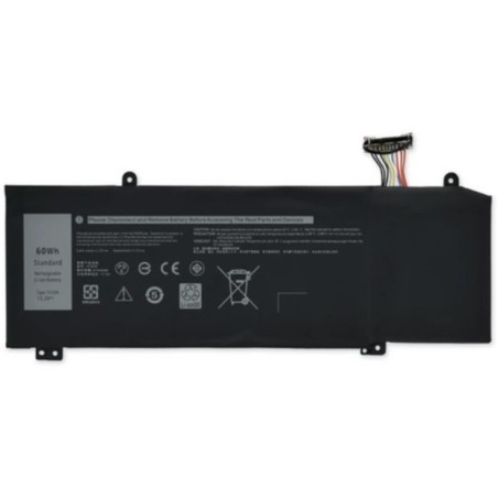 Dell BTRYPRI90WHR6CLITHBYD 6YV0V - Kraftfuldt og Langtidsholdbart Laptop Batteri
