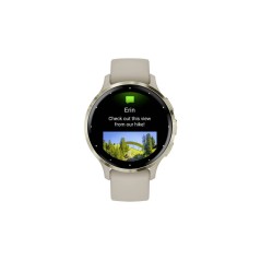 Garmin Venu 3S 41 mm Beige Guld SmartWatch - Elegant og Funktionel Fitnesspartner