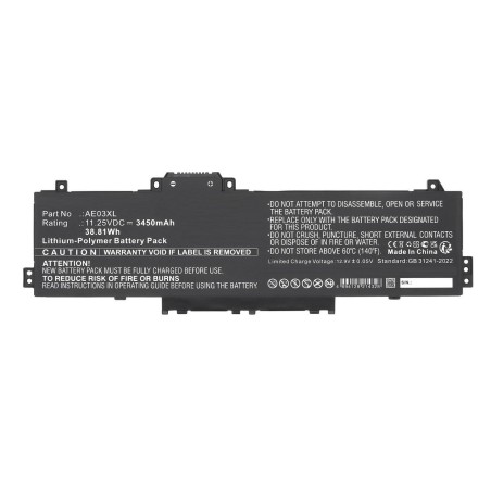 CoreParts Battery Li-Polymer Black