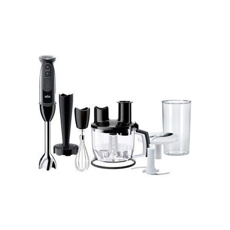 Braun Multiquick 5 Vario MQ 5277 BK Stavblender - Premium Sort med Turbofunktion for Optimal Ydelse!