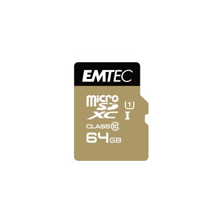 Emtec MicroSD Card 64GB SDXC CL10