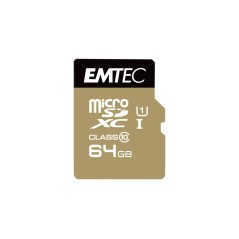Emtec MicroSD Card 64GB SDXC CL10