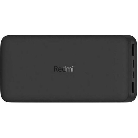 Køb Xiaomi Redmi Powerbank 20000mAh Sort – Kraftfuld og Pålidelig Strømforsyning!