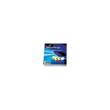 MediaRange CD Paperbag Colorpack 100pcs