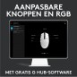 Logitech Gaming Mouse G203 LIGHTSYNC Optisk Kablet Sort