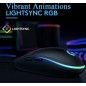 Logitech Gaming Mouse G203 LIGHTSYNC Optisk Kablet Sort