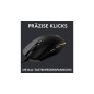 Logitech Gaming Mouse G203 LIGHTSYNC Optisk Kablet Sort