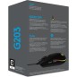 Logitech Gaming Mouse G203 LIGHTSYNC Optisk Kablet Sort