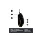Logitech Gaming Mouse G203 LIGHTSYNC Optisk Kablet Sort