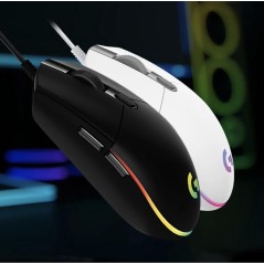 Køb Logitech Gaming Mouse G203 LIGHTSYNC - Optisk, Kablet, Sort | Perfekt til Gamere!