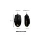 Logitech Gaming Mouse G203 LIGHTSYNC Optisk Kablet Sort