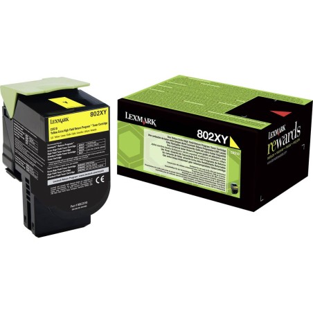 Lexmark Toner Yellow Return Program