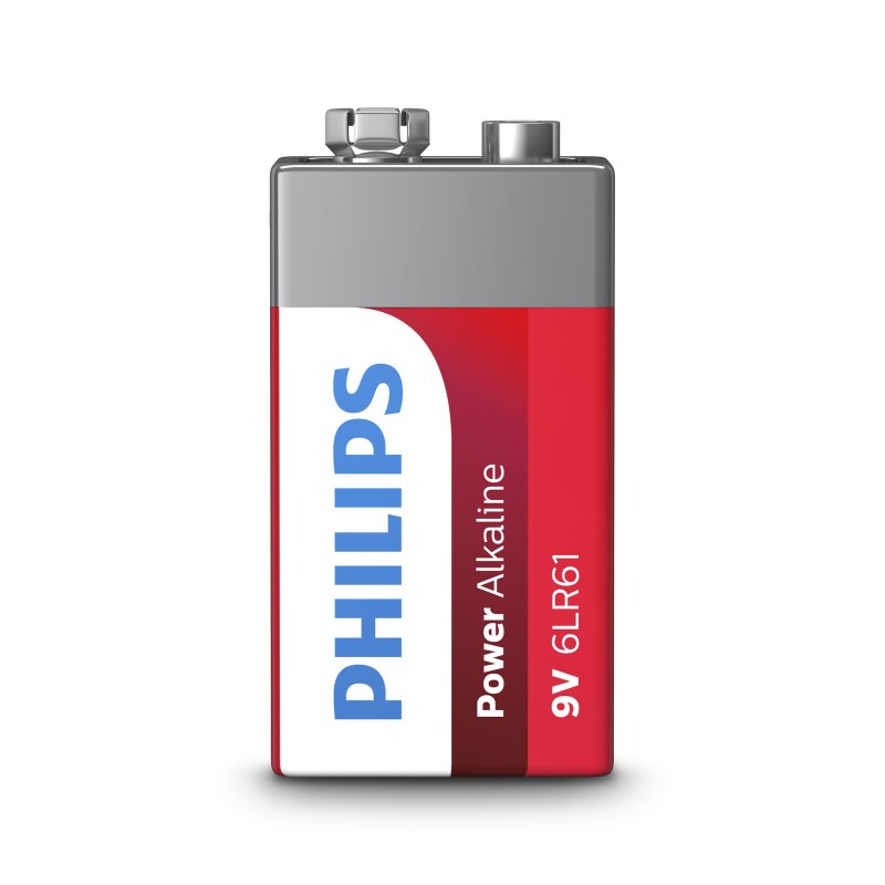 Philips Power Alkaline 9V 1-blister Philips Power Alkaline 9V 1-blister