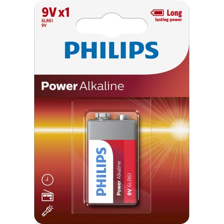 Philips Power Alkaline 9V 1-blister