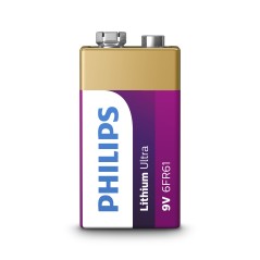 Philips Lithium Ultra 9V 1-blister