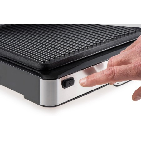Fritel Starter GR 2285 Paninimaskine/Grill 2kW Sølv - Perfekt til Lækre Paninier og Grillretter!